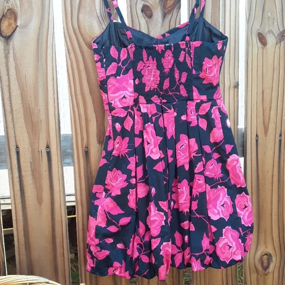 Forever 21 Black and Pink Party Cocktail Dress M - Picture 5 of 11